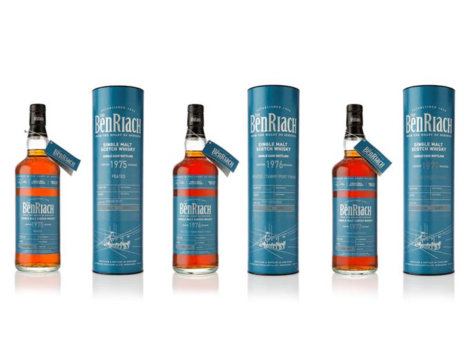 BenRiach single cask whiskies