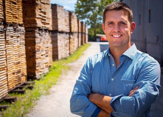 Michael Nelson, plant director at Brown-Forman cooperage