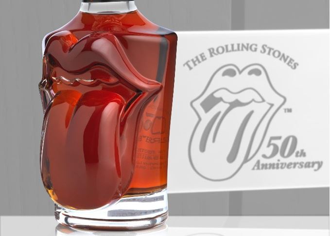 The Rolling Stones’ 50th anniversary whisky