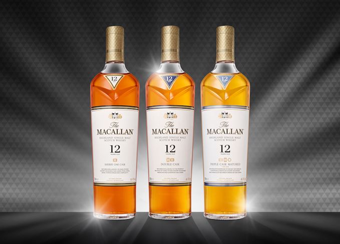 Macallan 12 Year Old trilogy new design