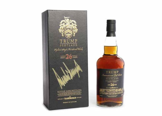 Donald Trump GlenDronach Whisky