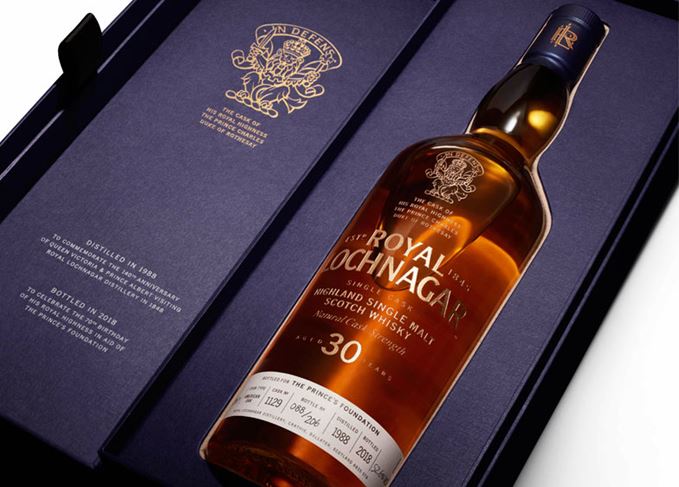 Prince Charles' Royal Lochnagar 30 Year Old expression