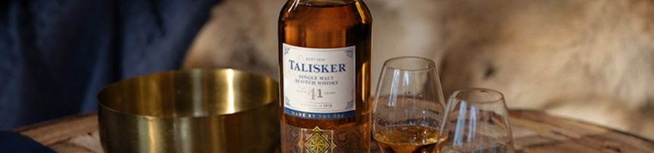 Un 40 ans d'âge pour lancer la série Talisker Bodega