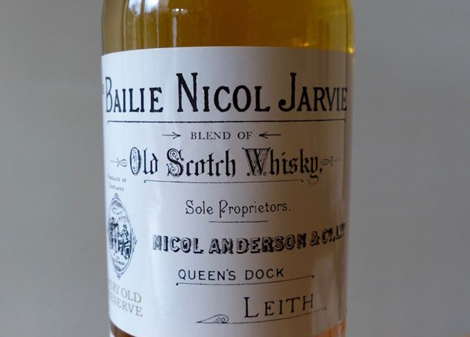 Bailie Nicol Jarvie label