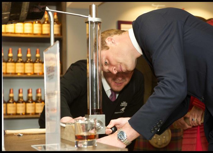 The Royal Family's love of Scotch