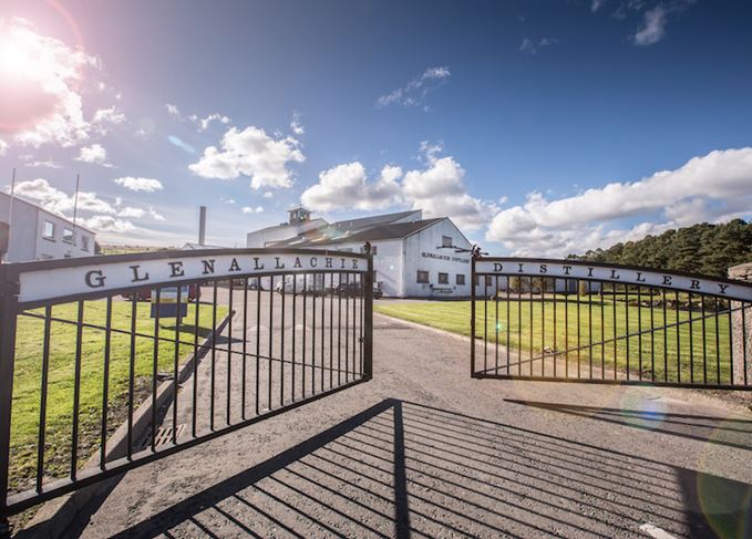 Entrance to GlenAllachie Distillery