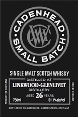 Linkwood 26 Year Old Small Batch (Cadenhead)