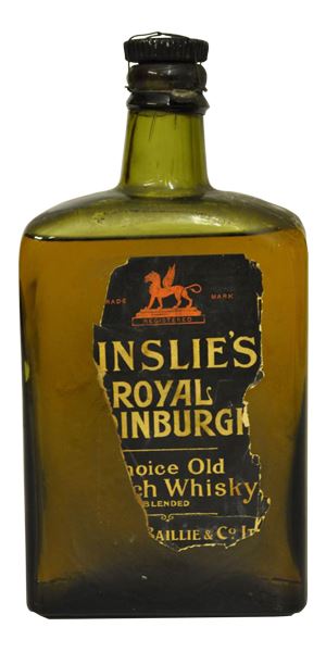 Ainslie’s Royal Edinburgh, Bottled 1920s