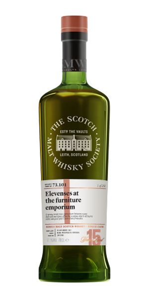 Aultmore 15 Years Old, ‘Elevenses at the Furniture Emporium’ 73.101 (SMWS)
