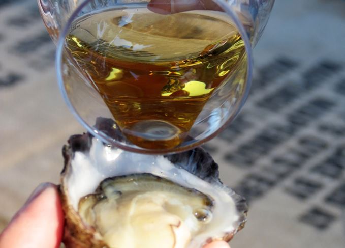 Whisky and oysters