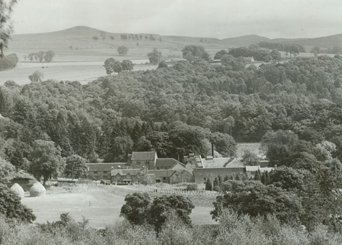 Blair Athol distillery in Perthshire in the 1940s