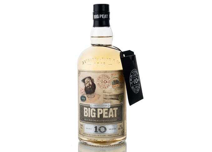 Big Peat 10 Year Old whisky
