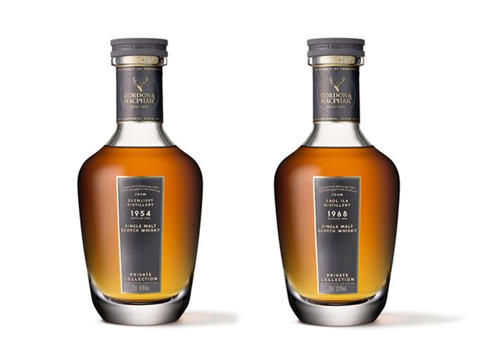 Caol Ila 50-year-old and Glenlivet 64-year-old Gordon & MacPhail