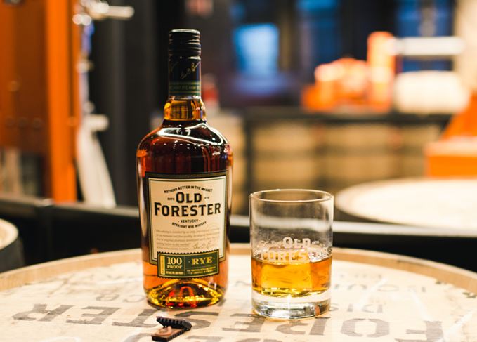 Old Forester Rye whiskey