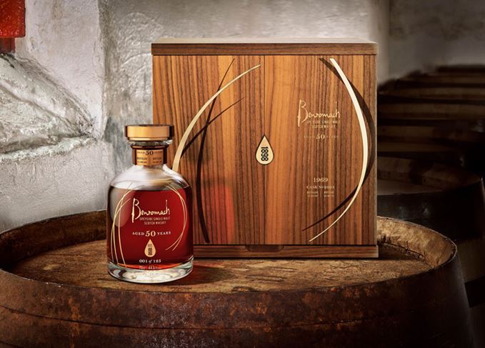 Benromach 50 year old 1969 vintage whisky