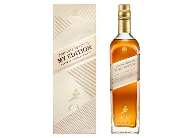 Johnnie Walker My Edition bottle and box