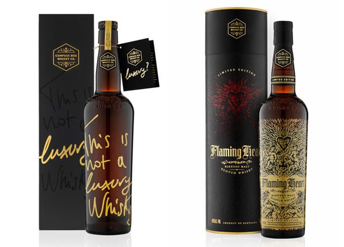 Compass Box whiskies