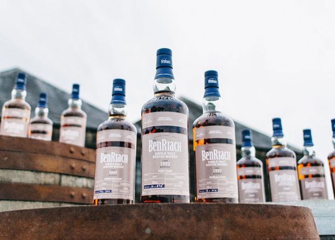 BenRiach single cask releases batch 15 2018