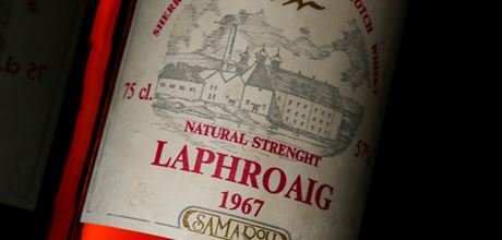 空きボトル　Laphroaig 1984 Samaroli 57% 空きボトル Laphroaig 1984 Samaroli 57%
