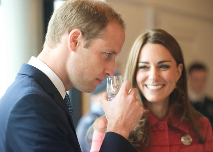 Duke and Duchess of Cambridge at Glenturret