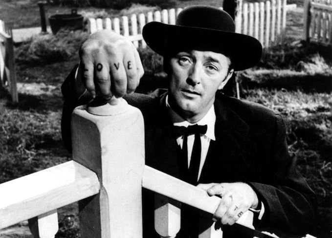 Robert Mitchum The Night of the Hunter