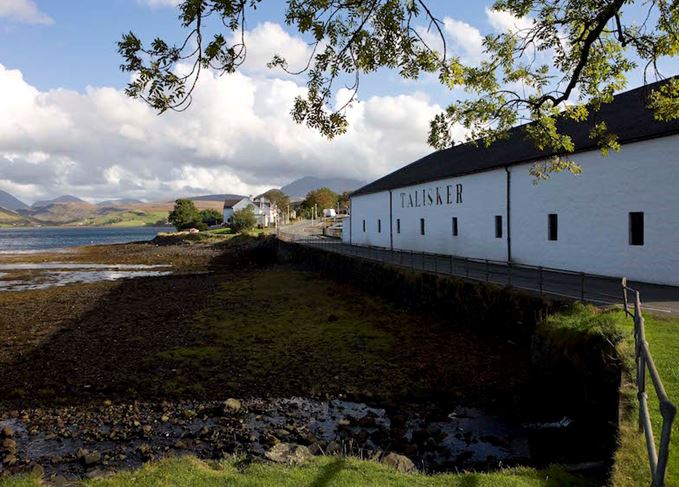 Talisker distillery on Skye