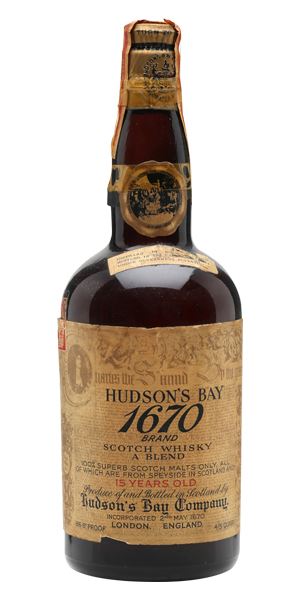 Hudson’s Bay 1670 15 Years Old Blended Scotch