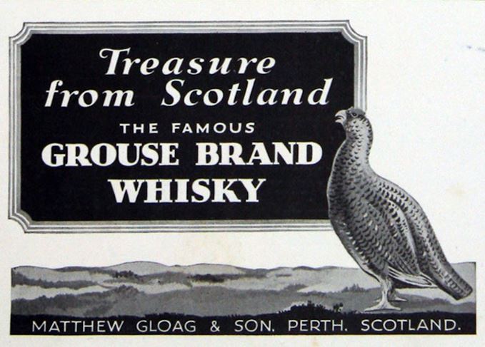 The Famous Grouse historic poster