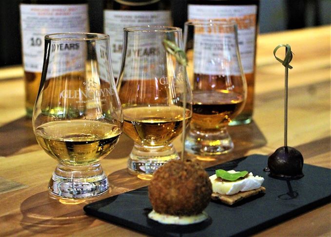 Glengoyne whisky and food matching