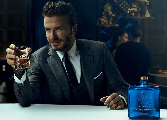 David Beckham and Haig Club