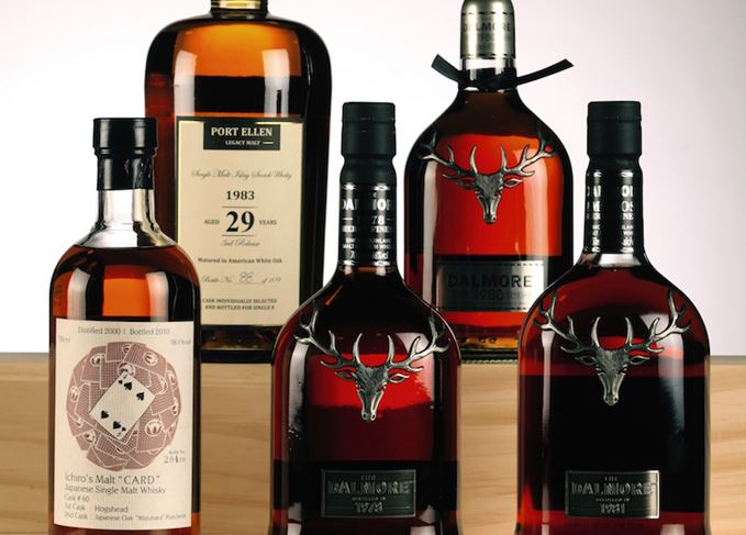 Port Ellen, Dalmore and Hanyu