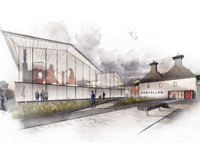 Port Ellen distillery artists impression