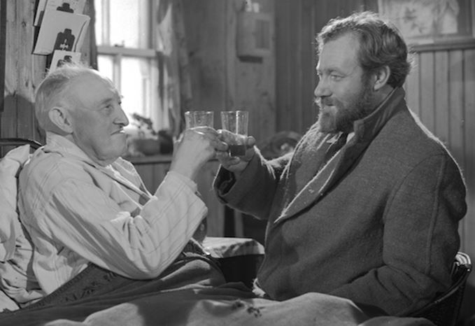 James Robertson Justice as Dr Maclaren in Whisky Galore