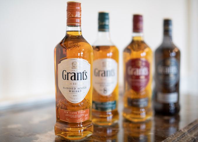 Grant's new whisky range