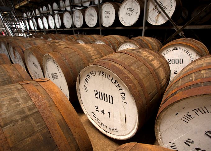 Maturing casks