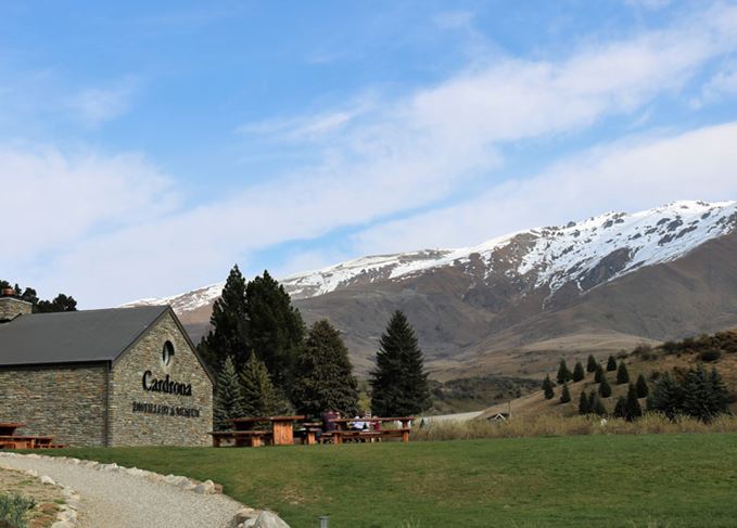 Cardrona distillery in New Zealand