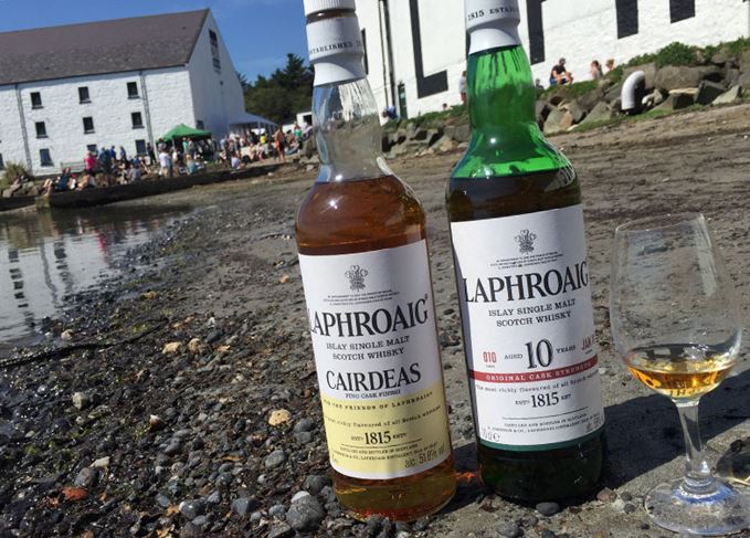 Laphroaig Cairdeas Fino and 10 Year Old Cask Strength Batch 10