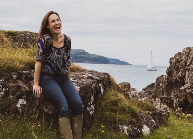 Ncn'ean founder Annabel Thomas at her distillery