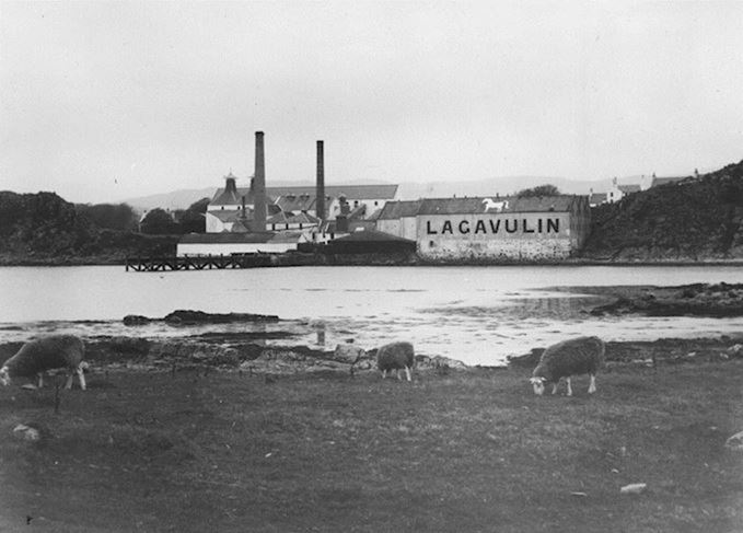 Lagavulin distillery in the 1930s