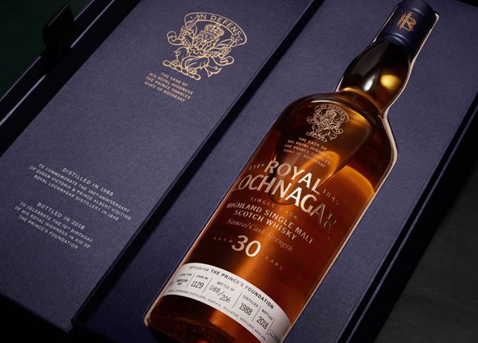 Royal Lochnagar 30 Year Old from Prince Charles