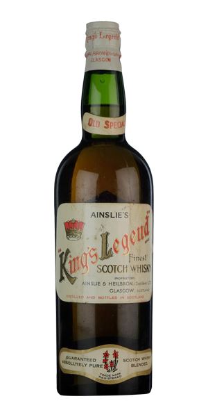 Ainslie’s King’s Legend, Bottled 1950s