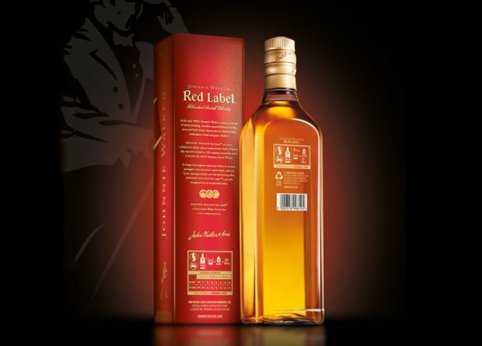 Johnnie Walker Red Label calories