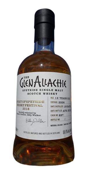 GlenAllachie 12 Years Old, Spirit of Speyside Whisky Festival 2018