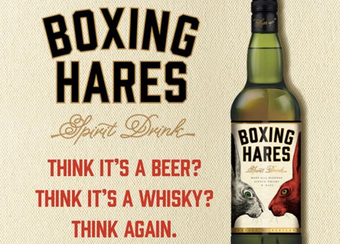 Boxing Hares whisky spirit drink