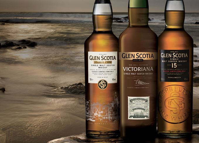 Glen Scotia Double Cask Glen Scotia 15 Year Old and Glen Scotia Victoriana