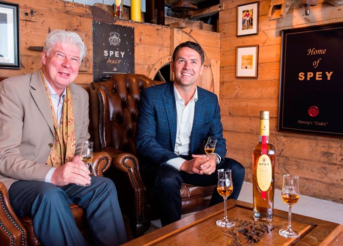 Speyside Distillers John McDonough and Michael Owen