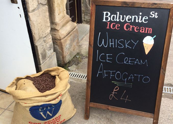 whisky ice-cream