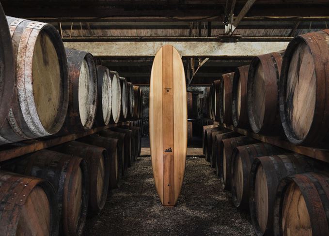 Glenmorangie surfboard