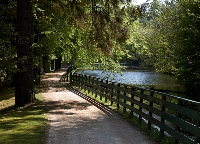 Glen Grant distillery’s cooling water dam