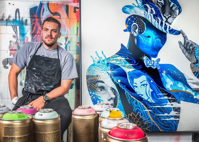 Tristan Eaton artist Johnnie Walker